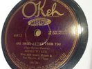 Sophie Tucker/Miff Mole's Molers - One Sweet Letter (V 78, Okeh 40813)