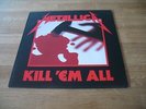LP - Metallica - Kill Em All album vinyl record Vertigo 1983