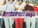 Backstreet Boys I Want It That Way Italian 12