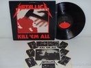 METALLICA Kill 'Em All 1988 EX  DMM MASTERDISK US LP Elektra 60766-1