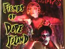 The Cramps Fiends of Dope Island Red Vinyl LP Autographed by Lux and Ivy 