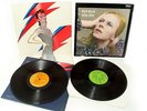 DAVID BOWIE HUNKY DORY & ALADDIN SANE VINYL LP 1971- 1973 ALBUM