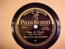 REV. W.M. CLARK & SISTERS   SATAN AT CHURCH / THE WORD EAGLE   PARAMOUNT 12559