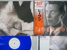 DAVID BOWIE HEATHEN SONY SIJP 35 Japan OBI CLEAR BLUE VINYL LP