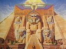 Iron Maiden POWERSLAVE Australian 1st Pressing EMI Records PROMO RARE LP
