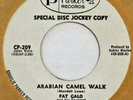 PAT GALO Arabian Camel Walk CHARLIE PARKER 45 popcorn jazz instro VG+ HEAR