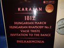 @COLUMBIA SAX 2302 *BLUE/SILVER* KARAJAN* TCHAIKOVSKY /LISZT /SIBELIUS etc *NM
