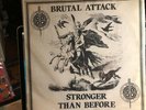 BRUTAL ATTACK Stronger orig ROR Records Germany with  innersleeve ISD skinhead