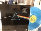 PINK FLOYD DARK SIDE OF THE MOON COSMIC BLUE W/ GLITTER COLOR VINYL LP MINT NICE