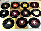 45 RPM Latin Records Tex Mex Tejano Spanish Ideal Sombrero Valle Falcon Firma