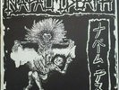 S.O.B. / Napalm Death split 7” flexi disc on Sound Of Burial (cat:ULTRA FAST 1)