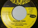 Winter's Knights - Rockordion 45 Capitol Custom 1967 Garage Instrumental VG