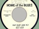 BILLY RILEY Flip, Flop and Fly / Teenage Letter 45rpm Home of the Blues 1961
