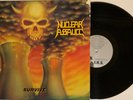 NUCLEAR ASSAULT Survive LP 1988 1st Pressing - Old School Thrash Metal IRS-42195