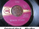 ? EDWIN STARR 'Time + Running Back & Forth' ORIGINAL Northern Soul 45