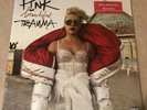 P NK BEAUTIFUL TRAUMA 2 LP 150 GRAM RED VINYL TARGET PINK MP3 DOWNLOAD FREE SHIP