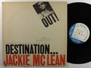 JACKIE MCLEAN Destination Out  BLUE NOTE LP VG+ stereo Liberty