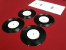 RARE WHITE LABEL SEX PISTOLS TEST PRESSINGS 2007 REISSUES 4 X SINGLES RECORDS
