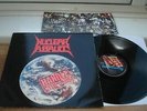 Nuclear Assault Handle With Care 1ST PRESS  PLAYS EX  INNER FLAG 35 UK LP