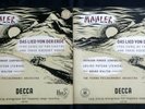 DECCA LXT 2721/2 LP MAHLER  das lied von der erde FERRIER/PATZAK - WALTER - 1953