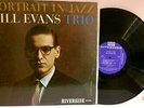 BILL EVANS TRIO Portrait In Jazz '60 Riverside MONO first press NICE RARE