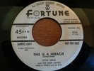 Little Eddie & Don Juans, This is A Miracle, Fortune promo # 836, vg+
