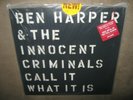BEN HARPER The Innocent Criminals Call It What Is SEALED New 180g Vinyl LP +Mp3?