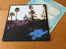 EAGLES - HOTEL CALIFORNIA - 1976 LP GERMAN PRESSING WITH INNER SLEEVE NM