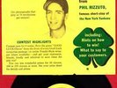 Phil  Rizzuto 78 RPM Record & Sleeve 1955 PS Good Luck Clover Newspaperboy