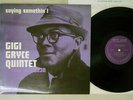 GIGI GRYCE QUINTET SAYING SOMETHIN'  NEW JAZZ WWLJ-7040 Japan VINYL LP