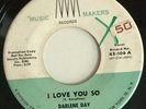 Darlene Day & The Imaginations 45 Music Makers Lbl. # 106 Doo Wop