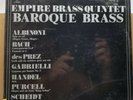 Baroque Brass by THE EMPIRE BRASS QUINTET Albinoni Bach Handel Purcell Brand New