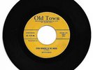 DOO WOP 45 THE KEYTONES SEVEN WONDERS OF THE WORLD ON OLD TOWN  VG ORIG 2ND PRES