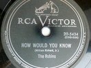 ROBINS doo-wop 78 Mint Minus HOW WOULD YOU KNOW b/w LET'S GO TO THE DANCE TB1007