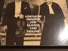 4 LP BOX BEETHOVEN - GRUMIAUX / HASKIL SÄMTLICHE SONATEN KLAVIER UND VIOLINE 22