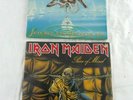 x2 Iron Maiden Seventh Son Of A.. Piece of Mind HEAVY METAL Vinyl Lp's PLAY WORN
