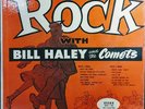 BILL HALEY AND THE COMETS ROCK WITH ESSEX 1ST PRINT ROCKABILLY LP ALBUM  RECORD