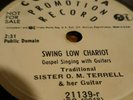 Rarest of Blues/Gospel, Sister O.M. Terrell, Columbia White label Promo 78rpm