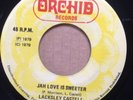 LACKSLEY CASTELL   JAH LOVE IS SWEETER   ORCHID   lee perry reggae 7