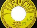JERRY LEE LEWIS Breathless 45 SUN 288 SIGNED 1958 BEECH NUT GUM PROMO VG+