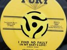 NORTHERN SOUL 45-Johnny Jones-I Find No Fault In My Babys Love-Fury M- HEAR