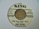 James Brown And The Famous Flames - Fine Old Foxy Self 1964 USA 45 KING PROMO