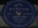 ELVIS PRESLEY 1959 “I Need You Love Tonight/A Fool Such As I” 78 RPM 10” BRAZIL