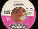 Jacques DUTRONC le responsable 45 Killer MOD freakbeat GARAGE hear ?
