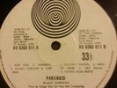 BLACK SABBATH PARANOID 1970 VERTIGO  SWIRL VO 6360 011  12