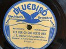 Bluebird 6160 Mainer's Mountaineers LET HER GO 1935 78rpm EE+ Atlanta 1st Sessio