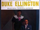 DUKE ELLINGTON+MAHALIA JACKSON BLACK BROWN & BEIGE RARE ORIG'58 COLUMBIA LP MINT
