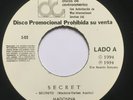 MADONNA - Secret - RARE GUATEMALA 45 RADIO PROMO