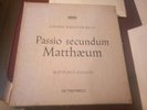 Rare early Bach Matthew Passion - Karl Richter - Archiv SAPM 198009-12 / 4LPs