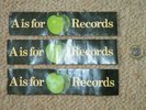 3 THE BEATLES 'A IS FOR APPLE' PROMO APPLE RECORDS STICKERS 1960'S 1970'S?